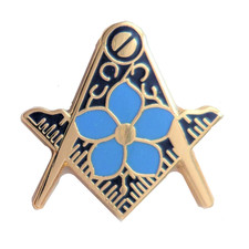 Distintivo spilla dorato