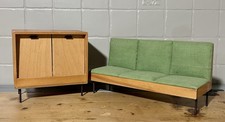 Zac Bergamo Giocattoli In Legno  Credenza E Divano Modernariato Anni 60 Vintage