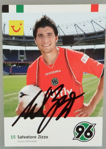 Autografo calciatore tedesco