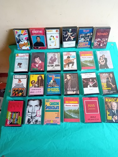 Lotto misto musicassette - lotto,