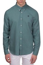 TIMBERLAND - Camicia uomo in lino button-down