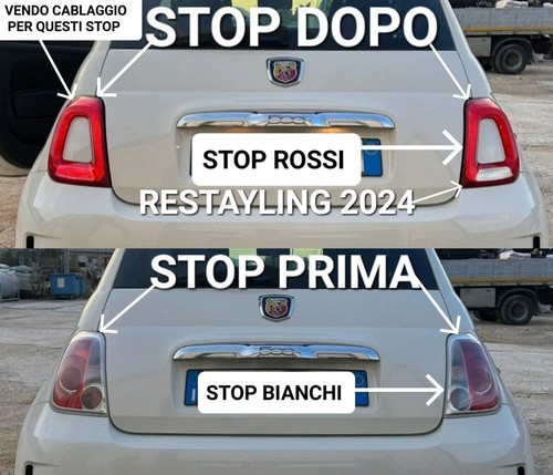 Cablaggio modifica stop fari - stop,