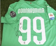 MAGLIA AUTOGRAFATA DA DONNARUMMA COA -R AUTOGRAFIA LEGGI DESCRIZIONE ECCELLENTE