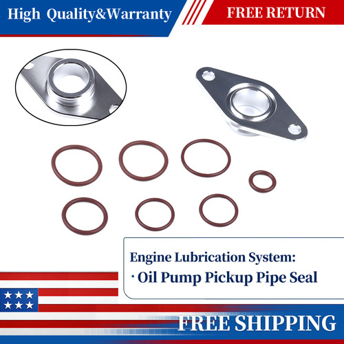 Aluminum oil pump pickup tube - oil,