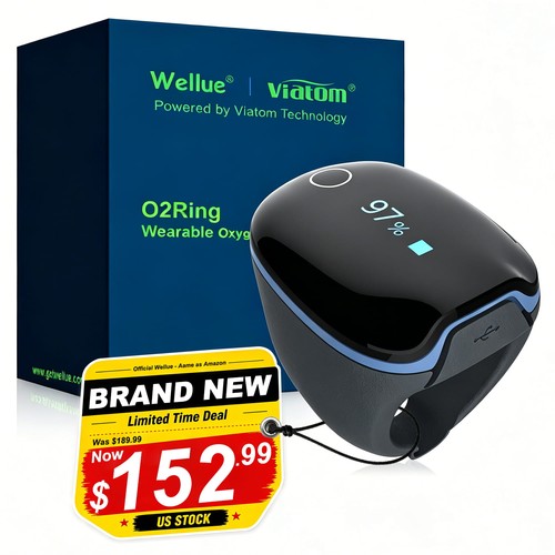 Pulsossimetro wellue o2ring - s9,