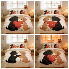 Set Copripiumino e Federe Cane