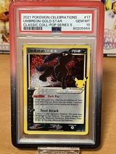 Pokemon Umbreon Gold Star