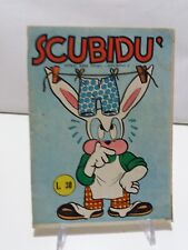 SCUBIDU' n. 20 del 1961 ed. Flaminia