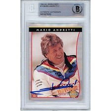Mario andretti firmato 1992 - mario,