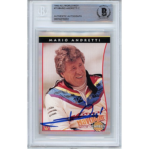 Mario andretti firmato - mario,