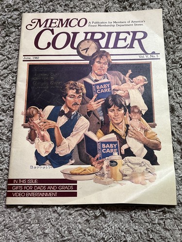 Vtg memco courier june 1982 - memco,