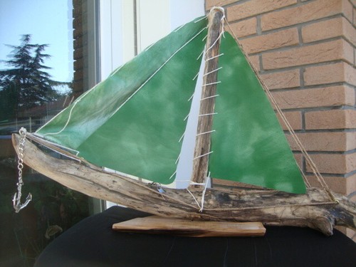 Barca legno spiaggiato - legno,
