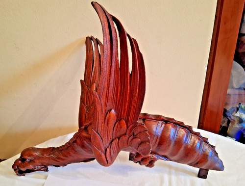 Antica scultura legno - antica, in