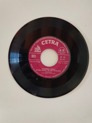 Disco vinile giri claudio - vinile,