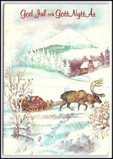 Vintage svedese Buon Natale