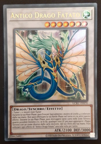 Antico drago fatato ultra rara - antico,