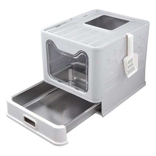 Lettiera con cassetto - lettiera,