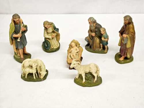 Vecchie statuine presepe - 7,