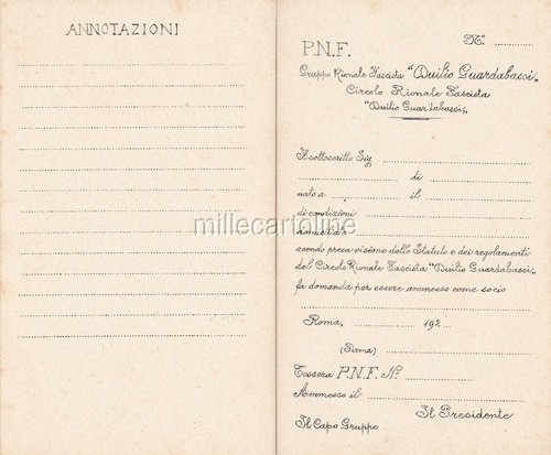 Pnf gruppo rionale duilio - -,
