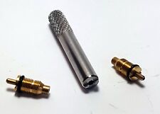 Two Accucraft Live Steam M5 Gas Filler/Inlet Valves 5mm + free Custom Tool