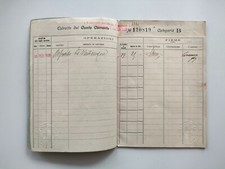 1935 -  LIBRETTO DI RISPARMIO DELLA CASSA DI RISPARMIO DI GENOVA