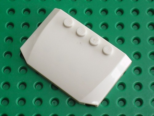 Capot lego white wedge ref - lego,