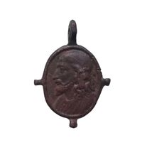 *HH* Medaglia Religiosa Votiva Devozionale Madonna Gesù Cristo Volto Santo Sacra