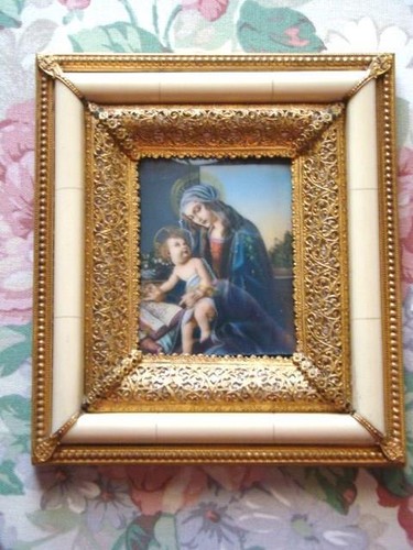 Antico quadro religioso