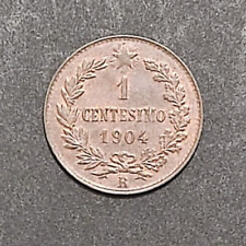 1 CENTESIMO LIRE VALORE 1903 1904 1905 1908 BB SPL FDC REGNO SCEGLI ANNO
