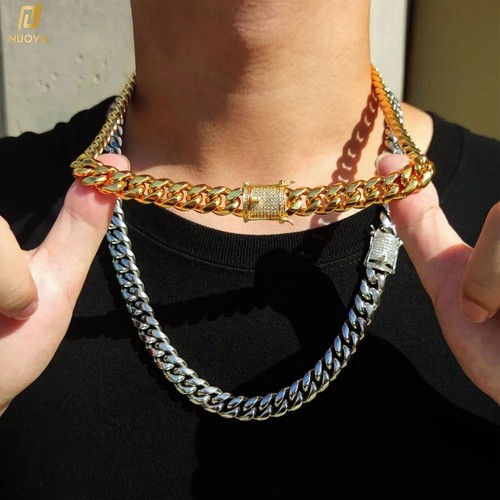 Collana uomo acciaio inox - collana,