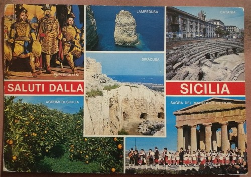 Saluti dalla sicilia pupi - saluti,