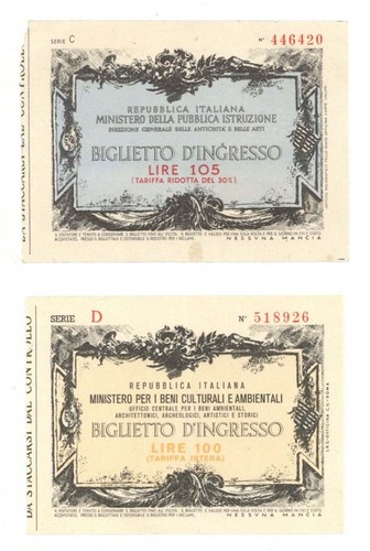 Italia 100 105 lire - italia,