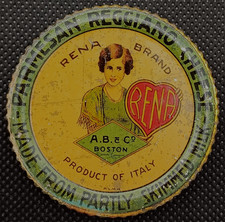 REGGIANO CHEESE RENA BRAND - SIGILLO DI LATTA PER FORME DI FORMAGGIO - VINTAGE