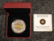 2013 Canada Argento $5 Nascita