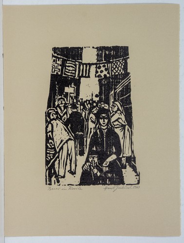 Horst jockusch xilografia - horst,