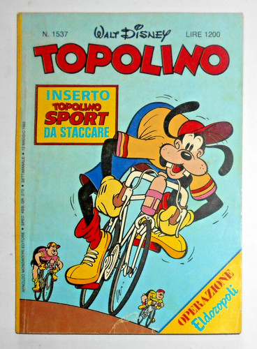Topolino libretto 1537 - 1537, con