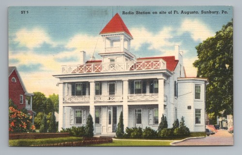 Cartolina augusta stazione - augusta,
