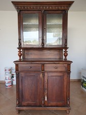 Vetrine credenza in legno antica