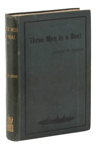 Three men boat by - men, a