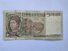 5000 LIRE BANCA D'ITALIA