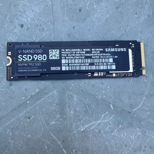 Samsung 980 500 gb pci - m.2,