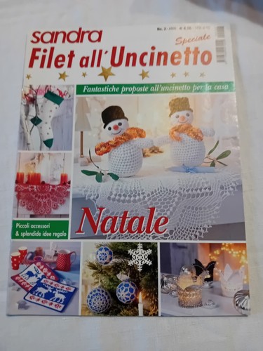 Sandra uncinetto pizzi rivista - pizzi,