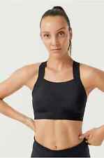 Elios size 16-18 Cool Comfort Sports Bra wide firm strap  chest shoulders Black
