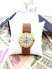 Raro orologio Swiss Lanco Super-Rotor 17j automatico incabloc servizio placca...