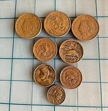 Lotto di 8 monete d'epoca