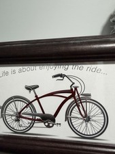 Cornice portafoto di una bici