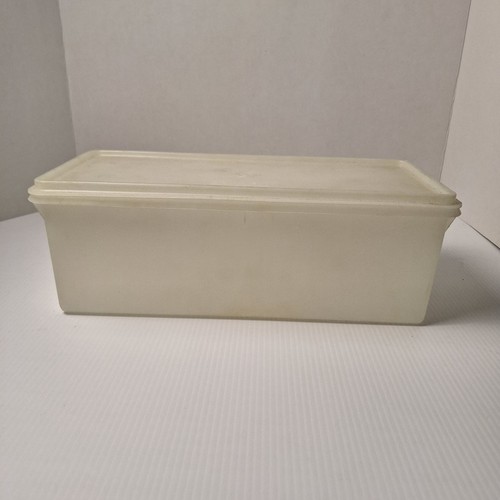 Vintage tupperware sheer white - vintage,