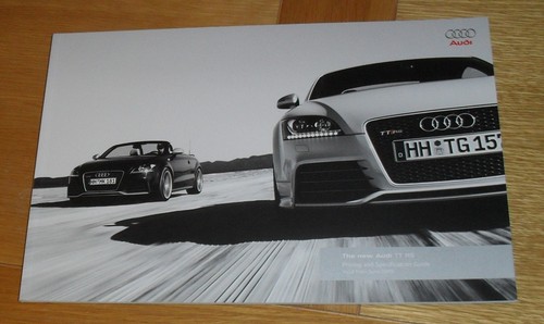 Brochure audi 2009 2010 - audi, tt