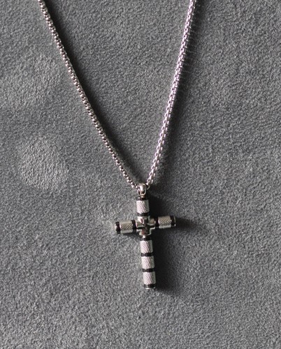 Collana catena uomo acciaio - collana,