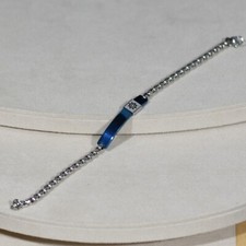Bracciale uomo in acciaio a